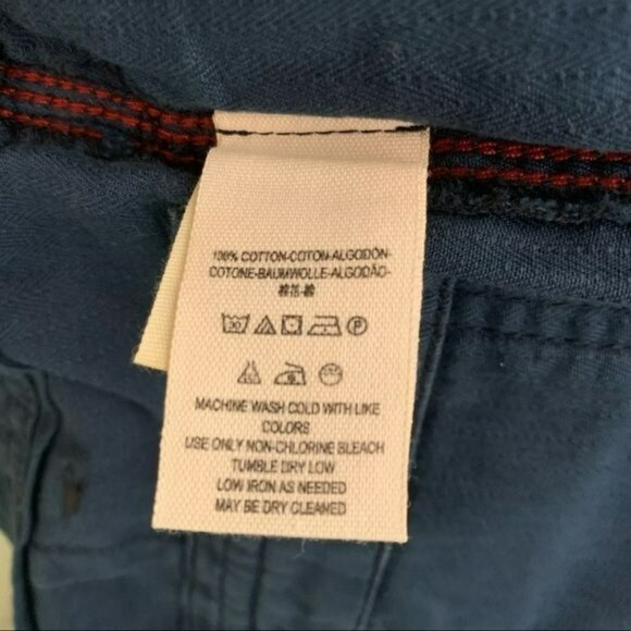 Free people women's size 12 herribone shorts with button accents - Picture 6 of 7